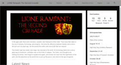Desktop Screenshot of lionerampant.com